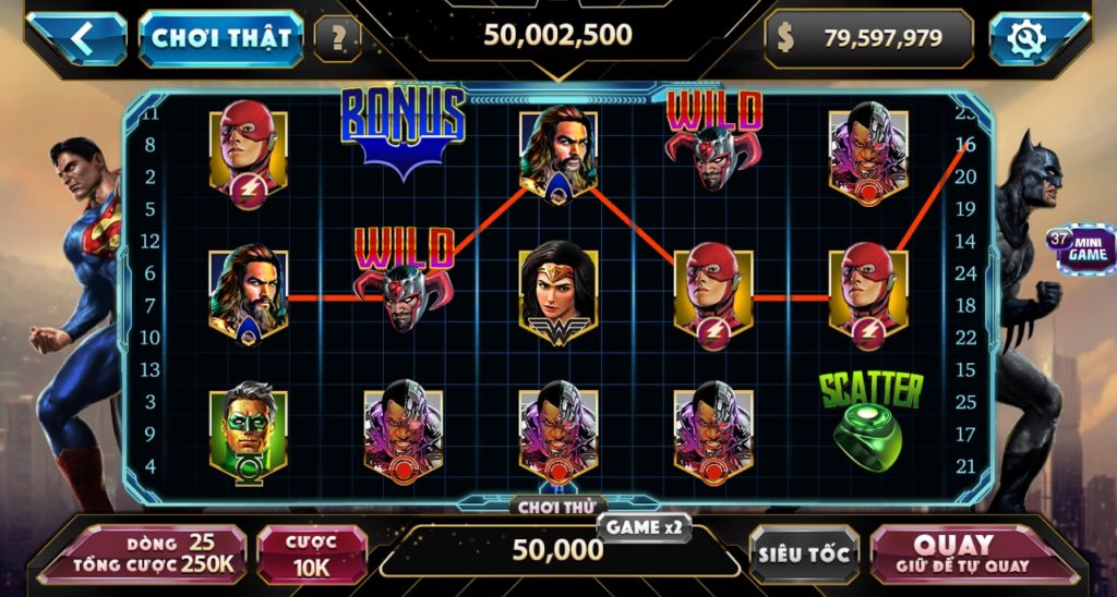 Justice League slot game