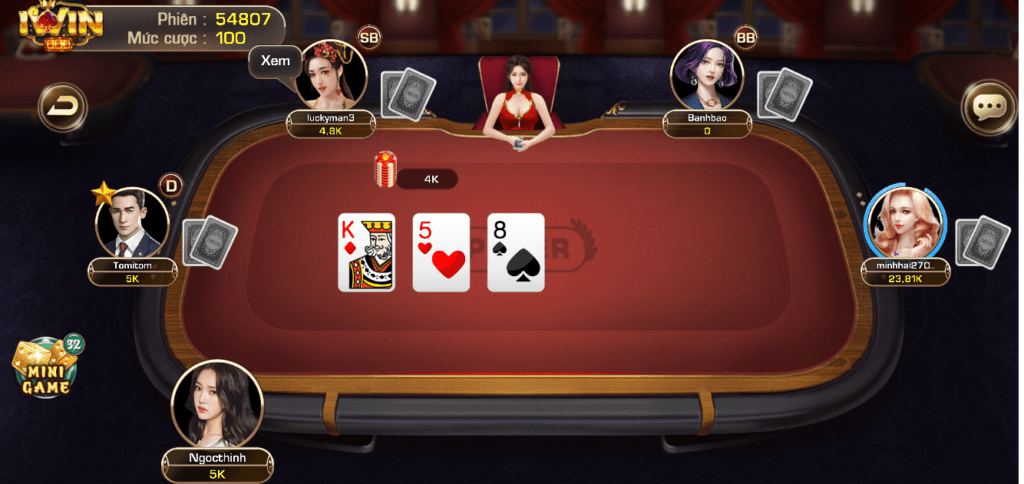 Tựa game Poker hấp dẫn